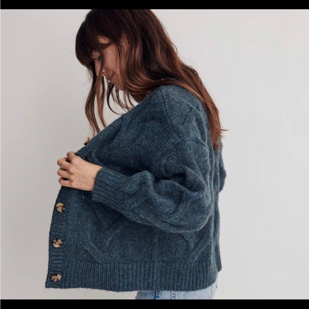 New in bag Madewell Sweater Dark Teal